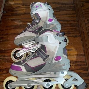 Women's Athletic Inline Skates - Purple and Gray